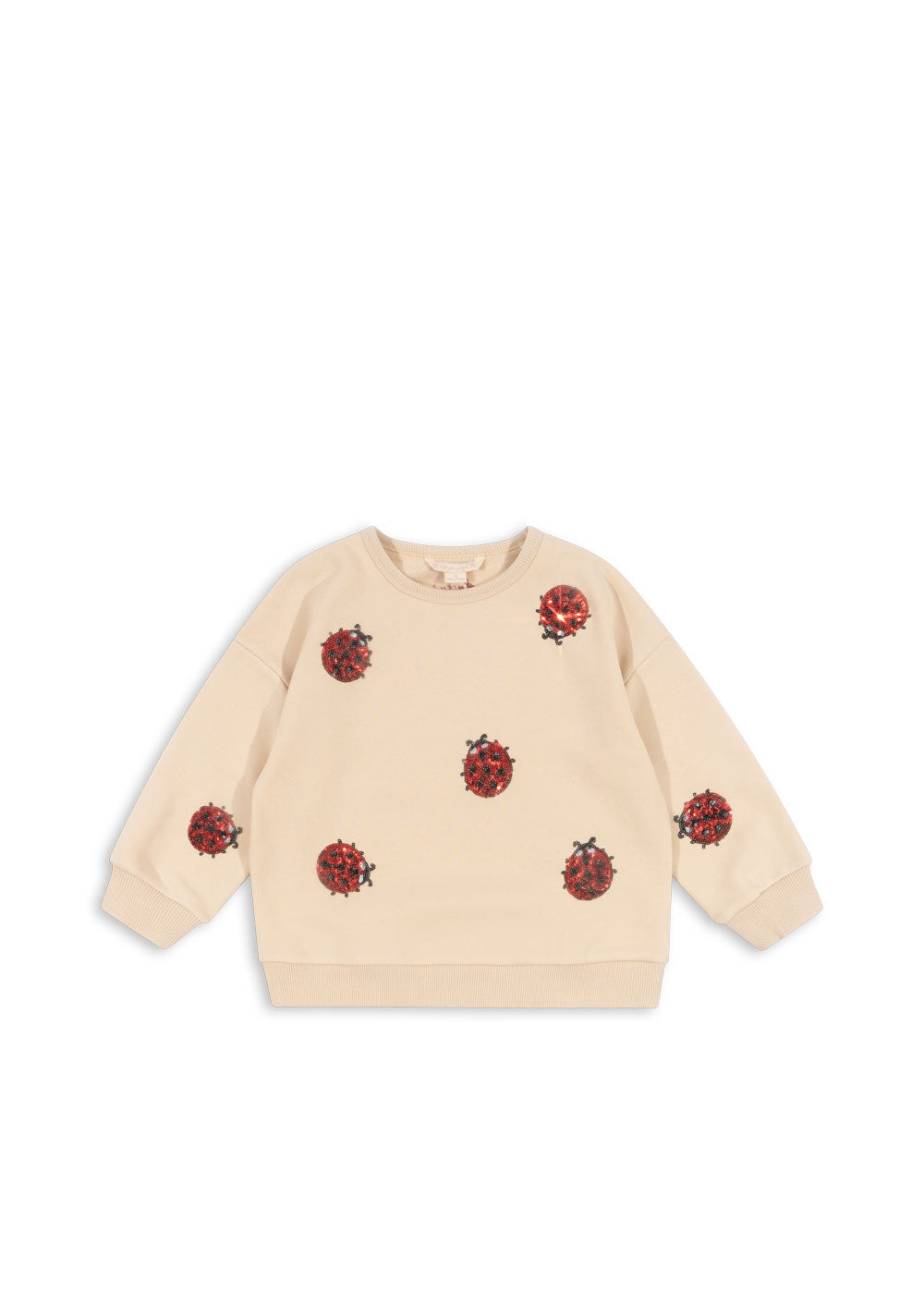 Konges Slojd - Lou Ladybug Glitter Sweatshirt OCS