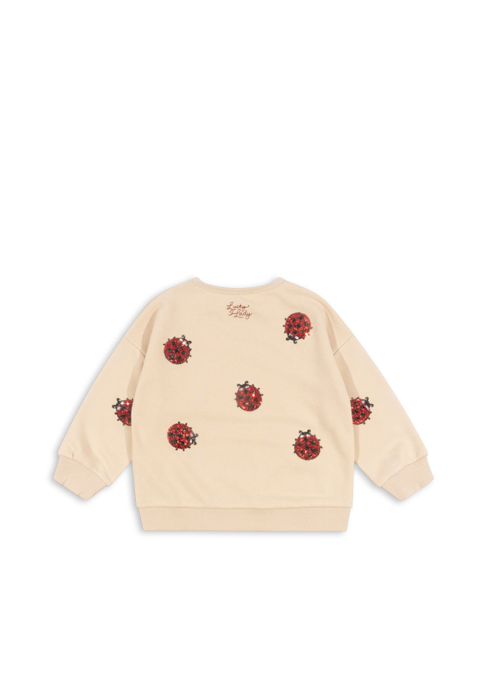 Konges Slojd - Lou Ladybug Glitter Sweatshirt OCS