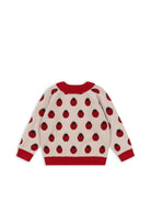 Konges Slojd - Belou Knit Ladybug Cardigan - Konges Slojd - littleyoyo.ca