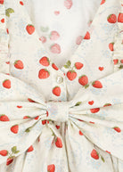 Konges Slojd - Evia Bow Dress GOTS - Marmalade - Konges Slojd - littleyoyo.ca