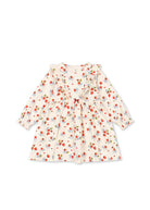 Konges Slojd - Basic Frill Dress GOTS - Marmalade - Konges Slojd - littleyoyo.ca