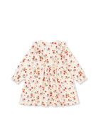 Konges Slojd - Basic Frill Dress GOTS - Marmalade - Konges Slojd - littleyoyo.ca