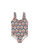 Konges Slojd - Maya Swimsuit GRS - Cherry Bow Blue - Konges Slojd - littleyoyo.ca