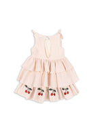 Konges Slojd - Ellie Dress GOTS - Peony Stripe - Konges Slojd - littleyoyo.ca