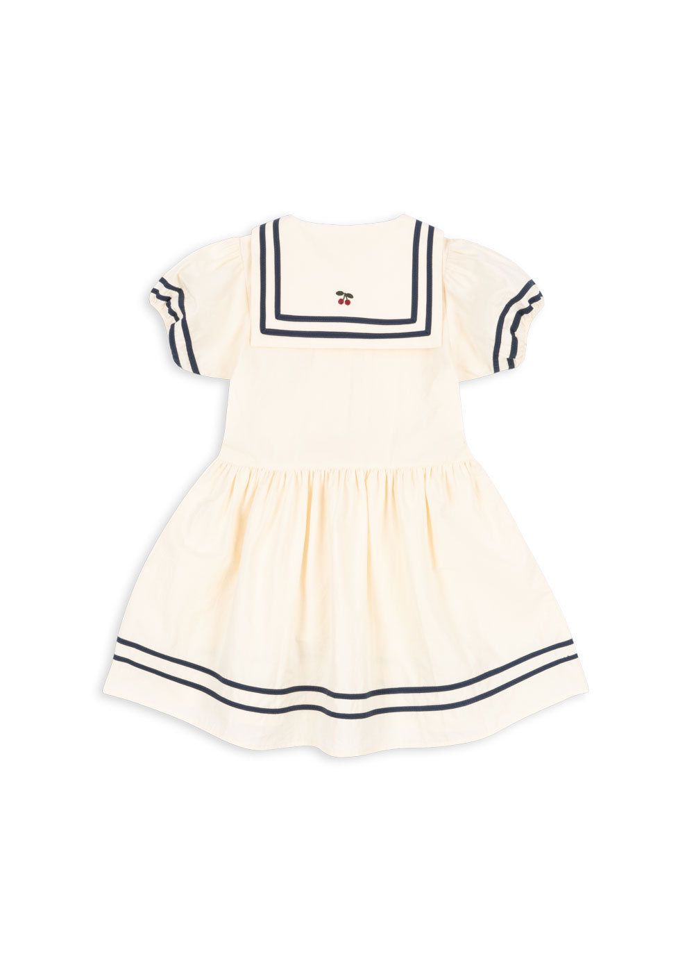 Konges Slojd - Allie Sailor Dress GOTS - Optic White - Konges Slojd - littleyoyo.ca