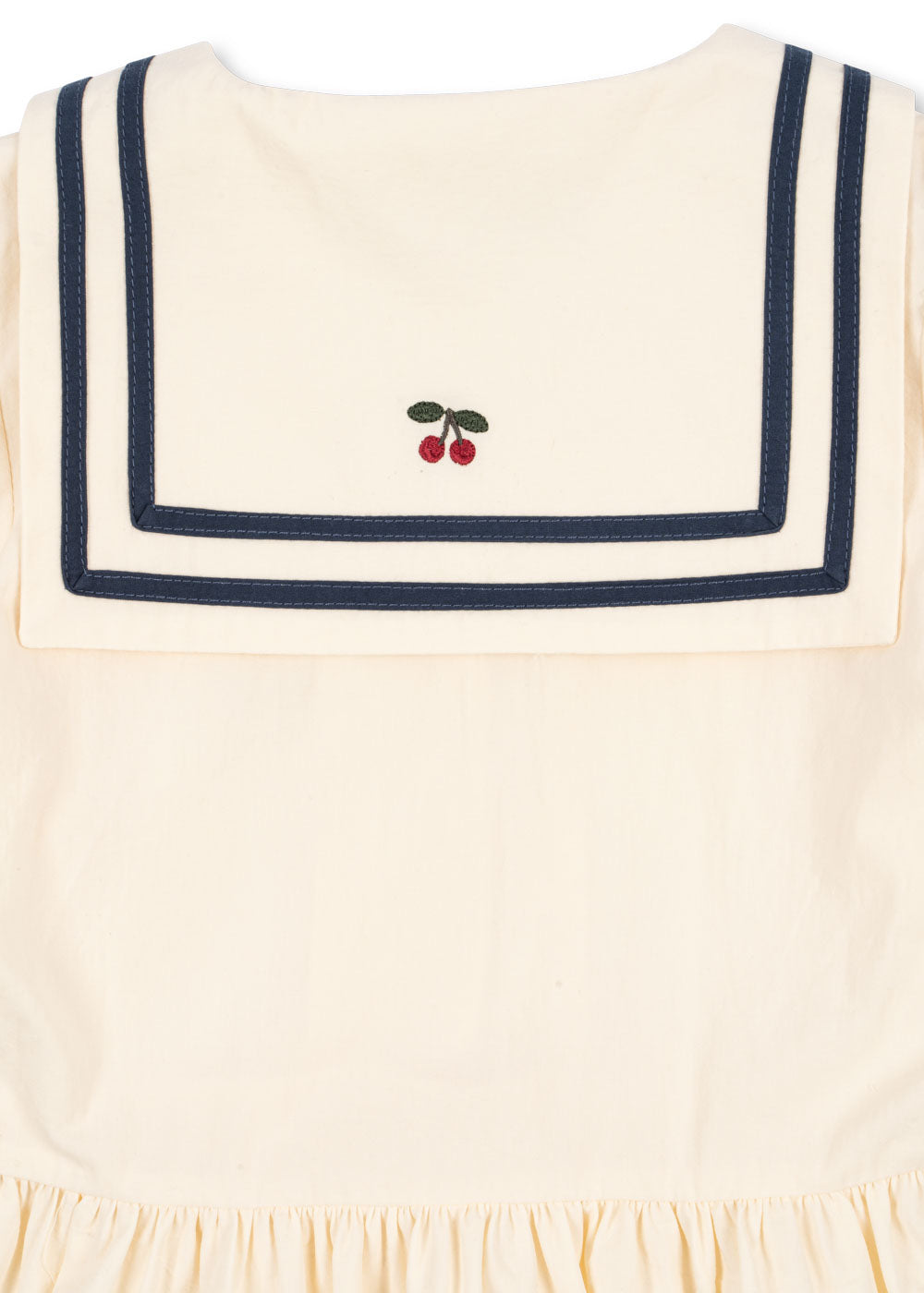 Konges Slojd - Allie Sailor Dress GOTS - Optic White - Konges Slojd - littleyoyo.ca