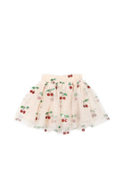 Konges Slojd - Tullie Smock Skirt - Ma Grande Cerise Glitter - Konges Slojd - littleyoyo.ca