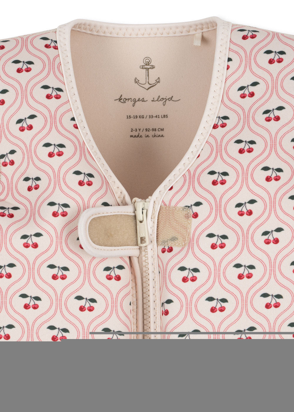 Konges Slojd - Avery Swim Vest - Cherry Pink Motif