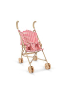 Konges Slojd - Cheeky Doll Stroller - Bubblegum Check - Konges Slojd - littleyoyo.ca