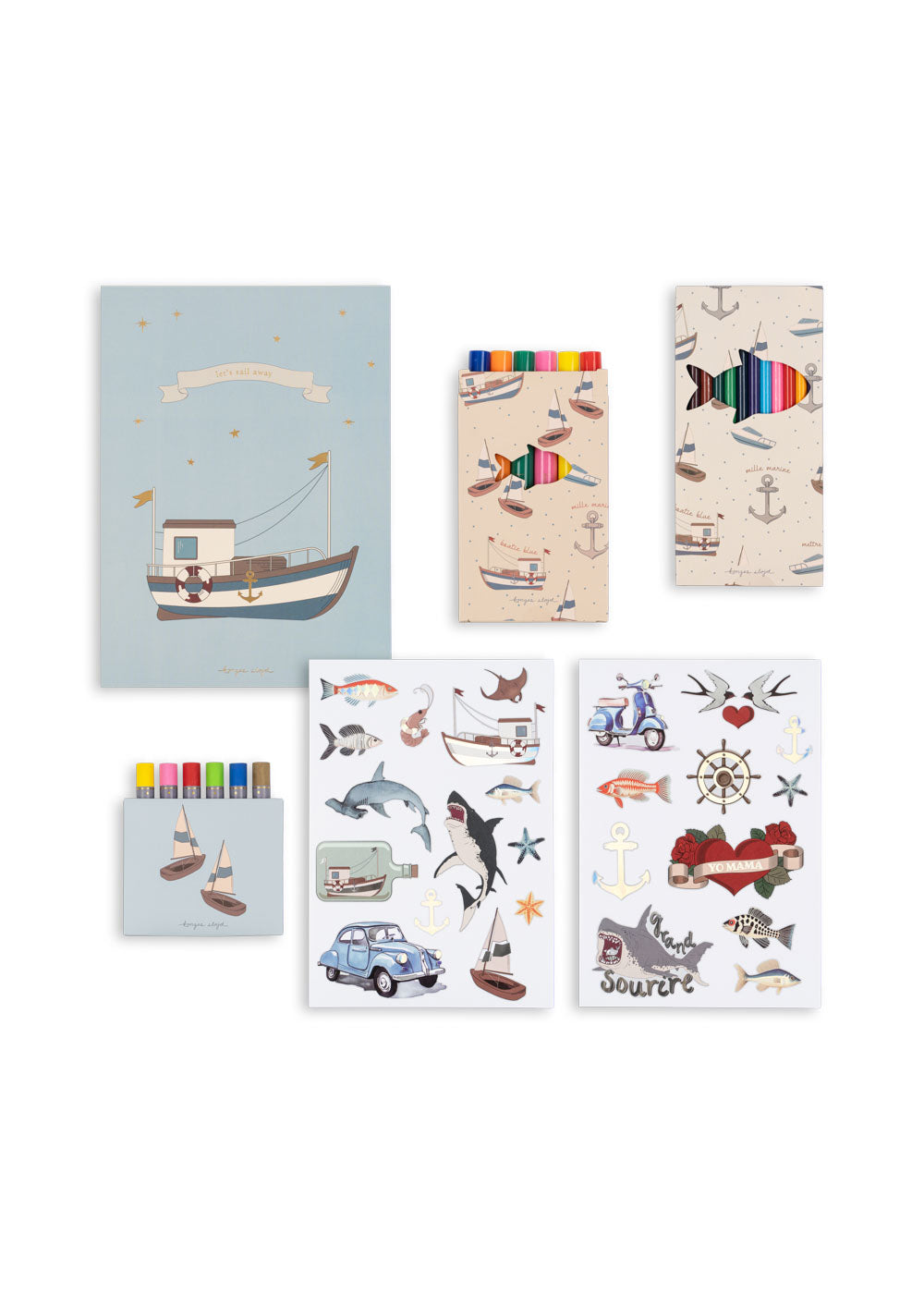 Konges Slojd - Little Artist Set - Sail Away