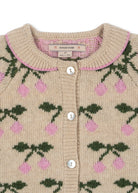 Konges Slojd - Belou Knit Cardigan - Cherry - Konges Slojd - littleyoyo.ca