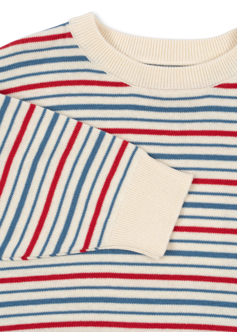 Konges Slojd - Manis Knit Sweater- Antique Strip