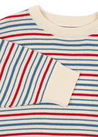 Konges Slojd - Manis Knit Sweater- Antique Strip - Konges Slojd - littleyoyo.ca