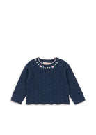 Konges Slojd - Rosier Sweater - Ensign Blue - Konges Slojd - littleyoyo.ca