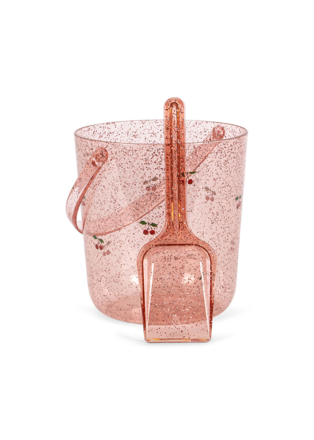 Konges Slojd - Glitter Bucket and Shovel - Cherry