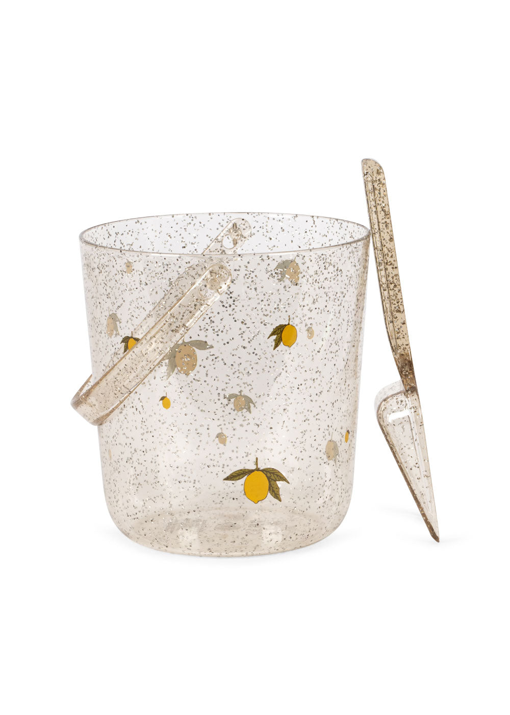 Konges Slojd - Glitter Bucket and Shovel - Lemon - Konges Slojd - littleyoyo.ca