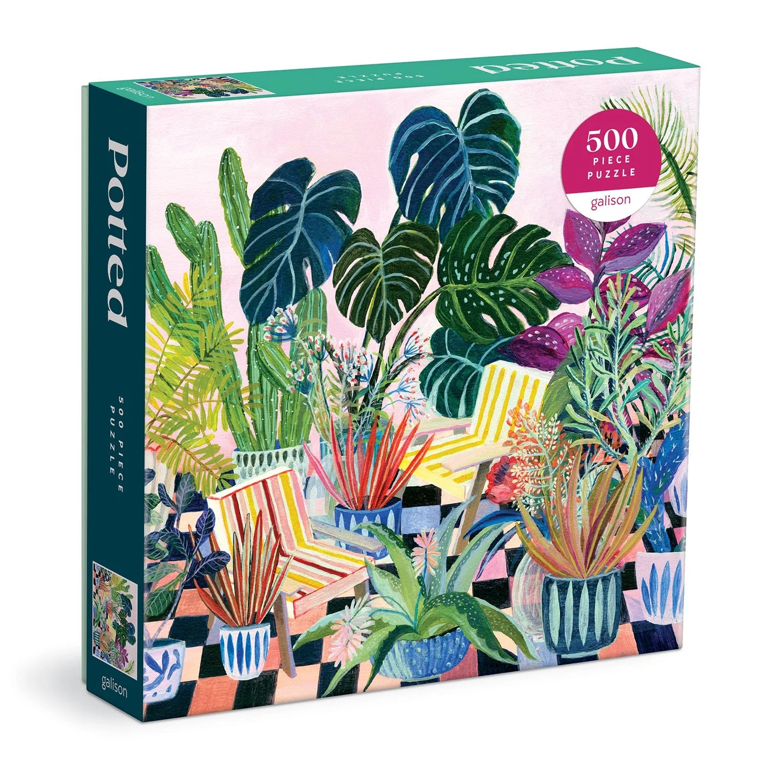 Potted - 500pc Jigsaw Puzzle - Galison - littleyoyo.ca
