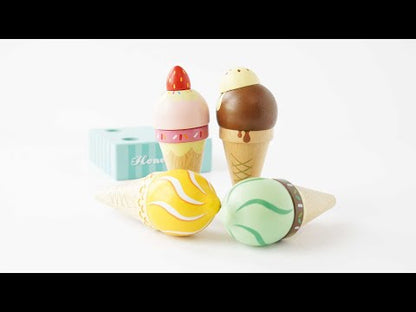 Le Toy Van - Wooden Ice Cream Cones Set