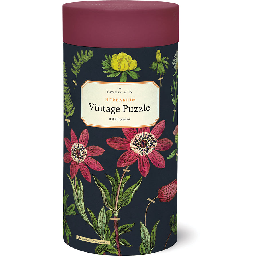 Herbarium - 1000 Piece Vintage Puzzle - Cavallini & Co. - littleyoyo.ca