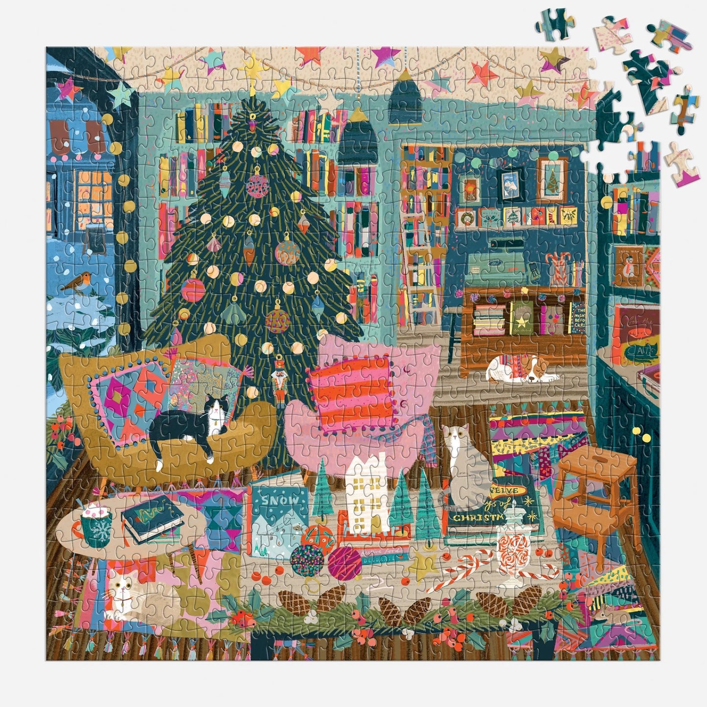 Season's Readings - 500 Piece Foil Jigsaw Puzzle