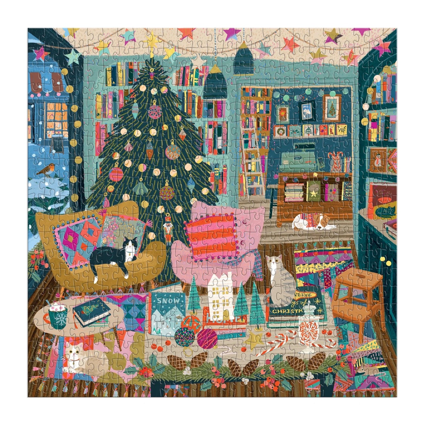 Season's Readings - 500 Piece Foil Jigsaw Puzzle