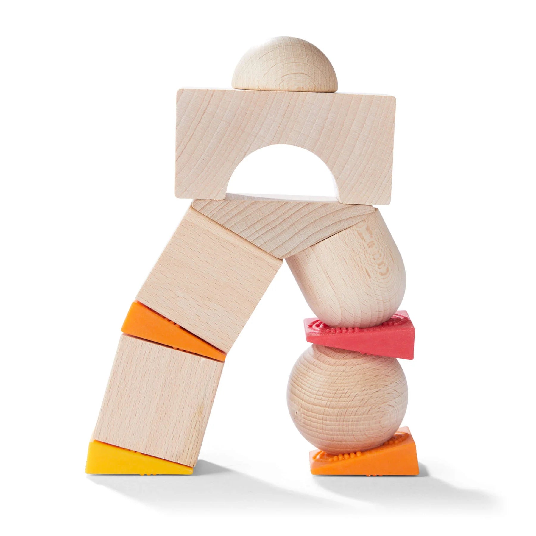 HABA - Teetering Towers Wooden Block - HABA - littleyoyo.ca