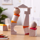 HABA - Teetering Towers Wooden Block - HABA - littleyoyo.ca