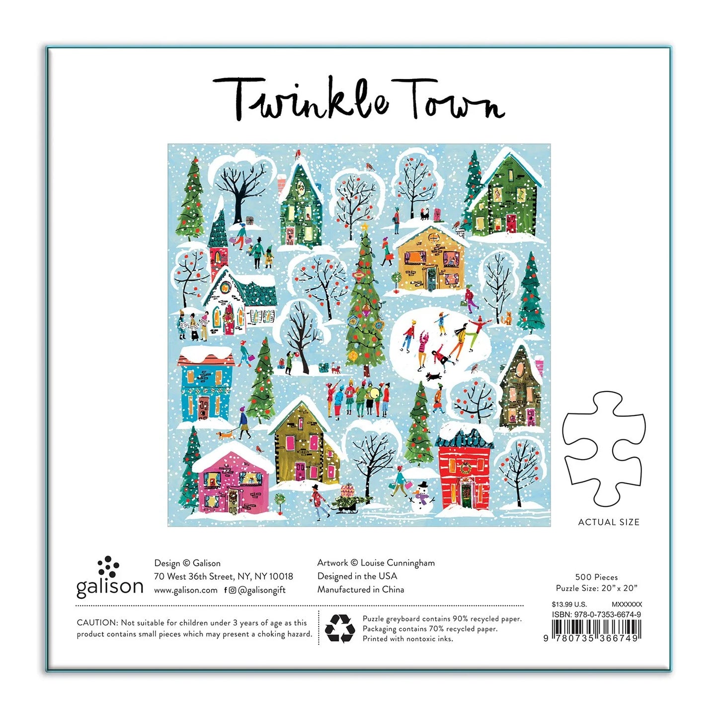 Twinkle Town - 500 Piece Jigsaw Puzzle