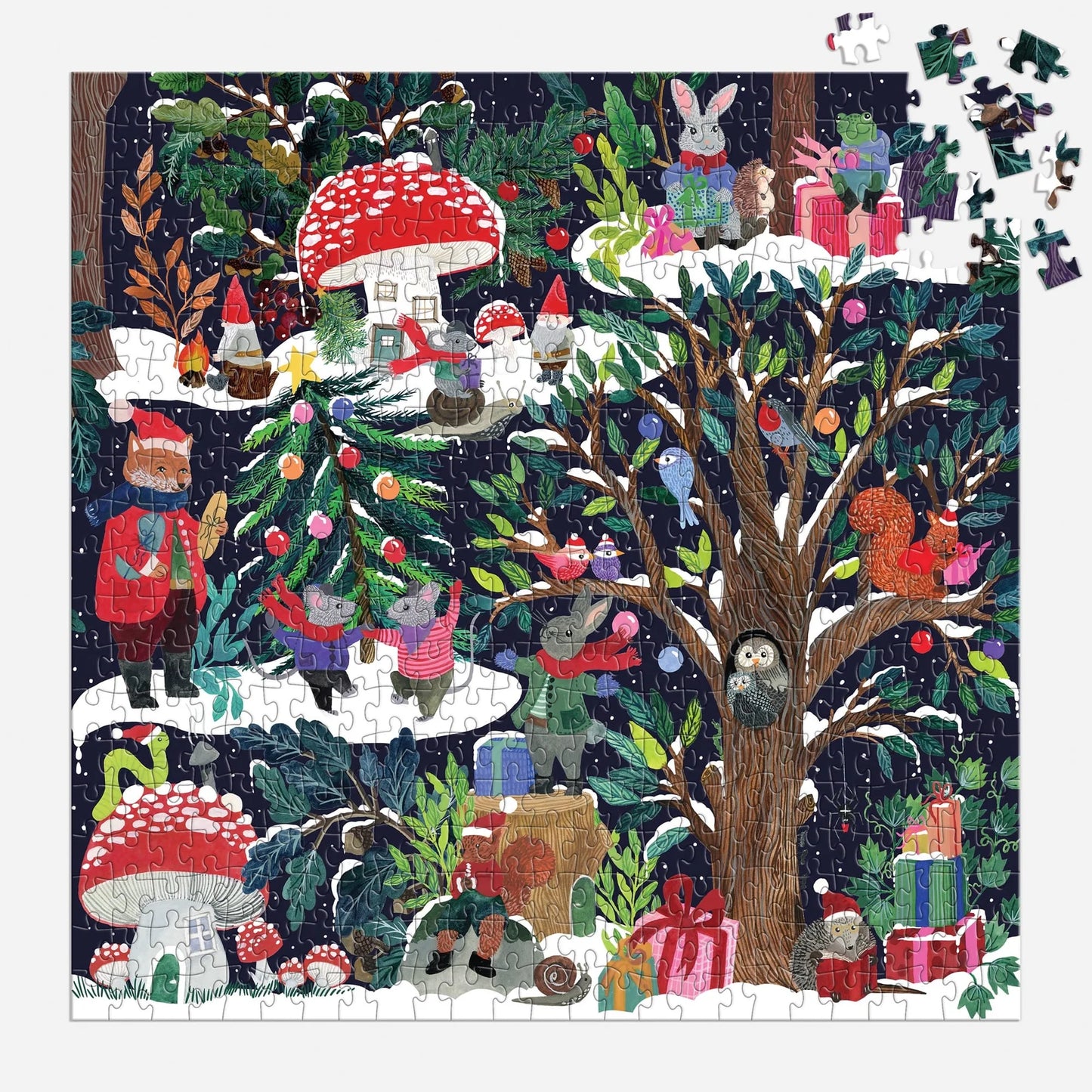 Yuletide Forest - 500 Piece Jigsaw Puzzle