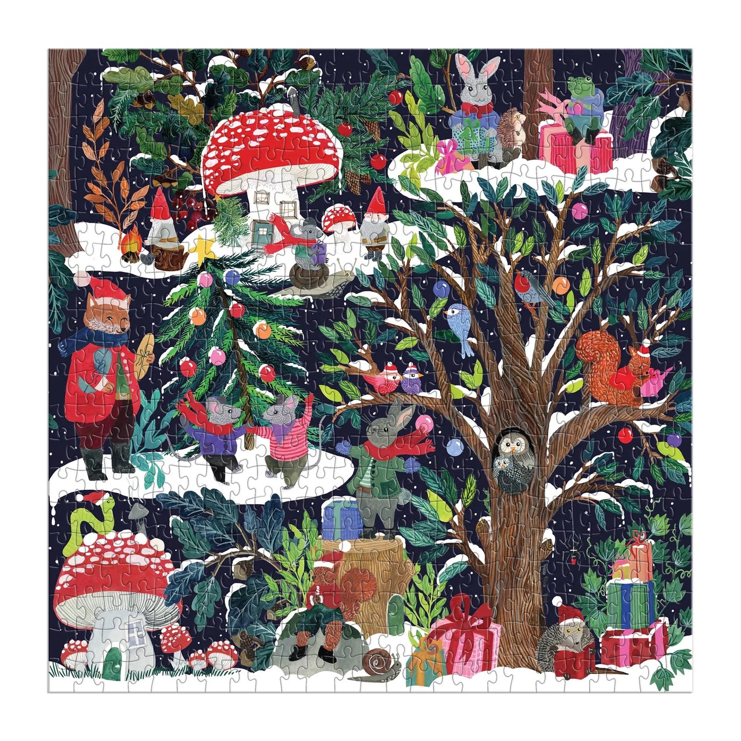 Yuletide Forest - 500 Piece Jigsaw Puzzle