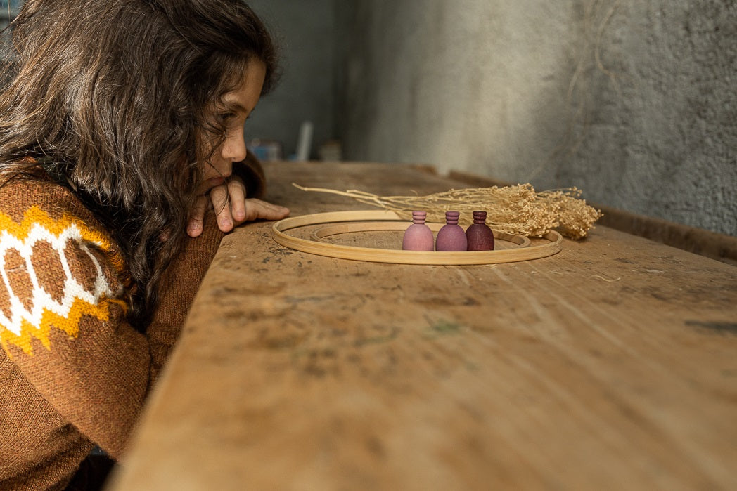 Grapat - Wood Mandala Pineapples - Grapat - littleyoyo.ca