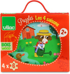 Vilac - Wooden Puzzle Four Seasons - Vilac - littleyoyo.ca
