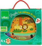 Vilac - Wooden Puzzle Zoo - Vilac - littleyoyo.ca