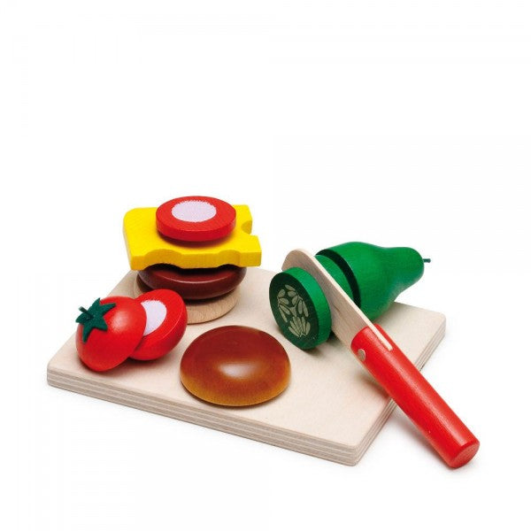 Erzi - Cheeseburger Cutting Set - Erzi - littleyoyo.ca