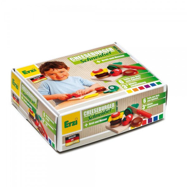 Erzi - Cheeseburger Cutting Set - Erzi - littleyoyo.ca