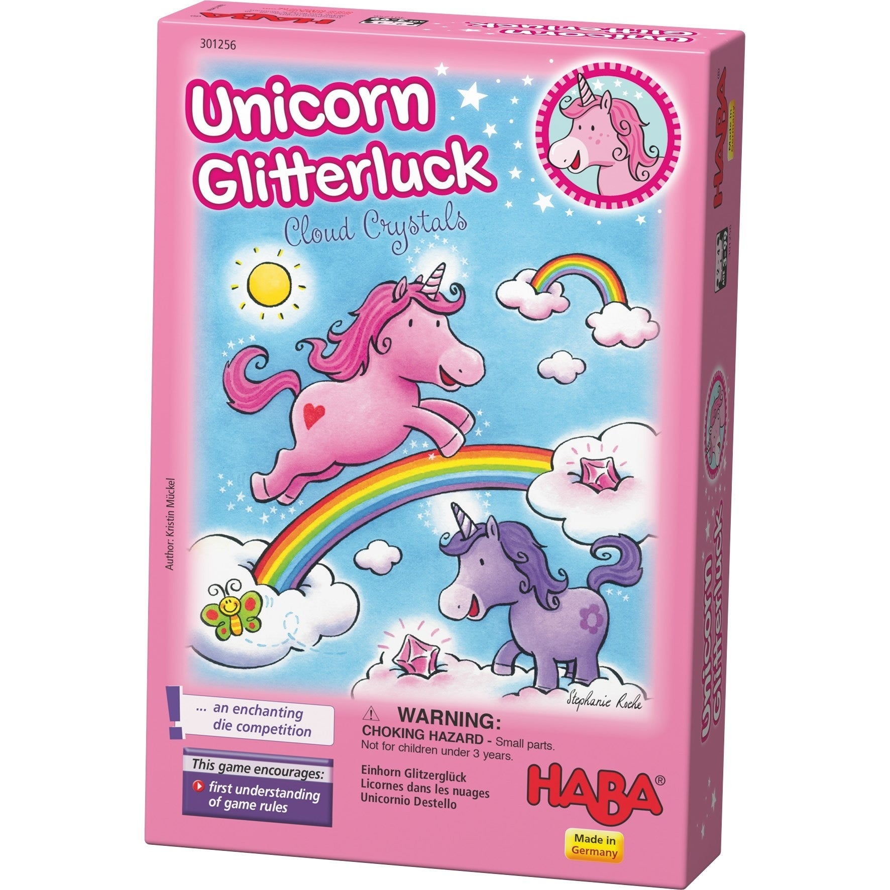 HABA - Unicorn Glitterluck - Cloud Crystals - HABA - littleyoyo.ca