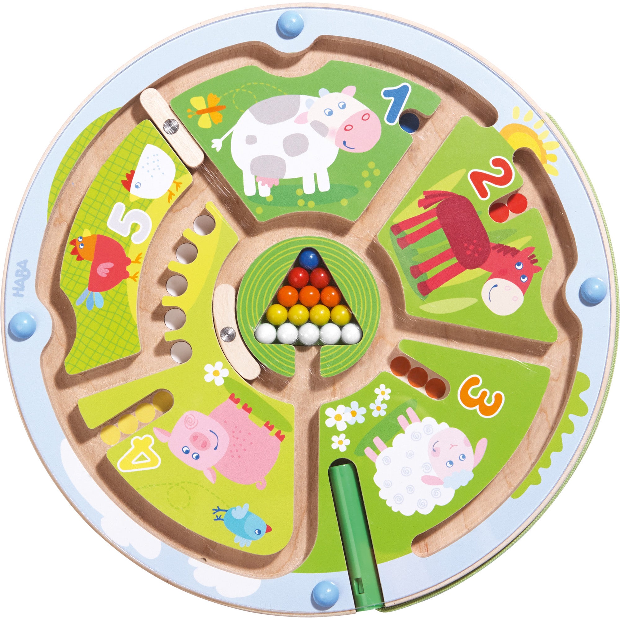 HABA - Magnetic Game Number Maze - HABA - littleyoyo.ca