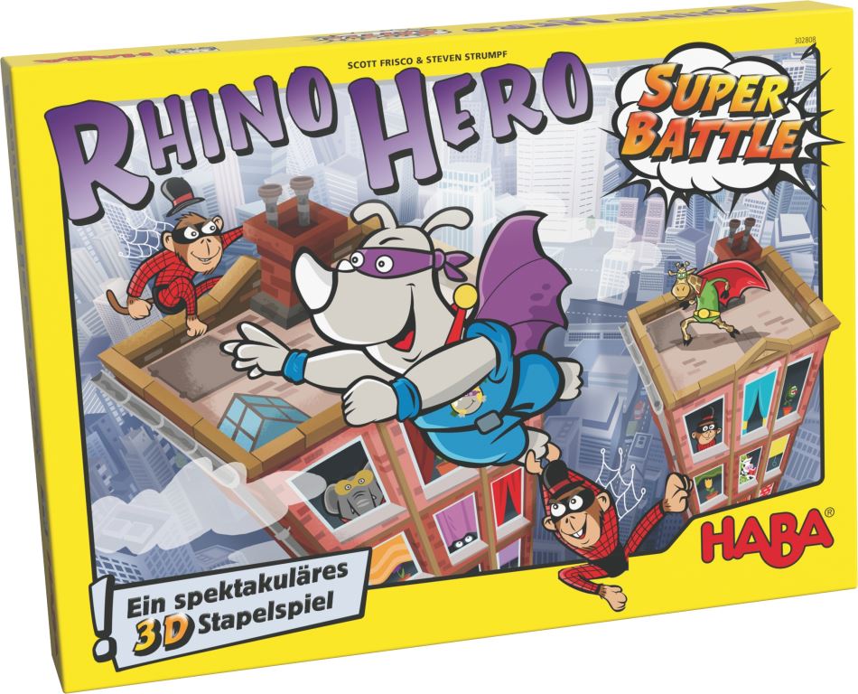 HABA - Rhino Hero Super Battle - HABA - littleyoyo.ca