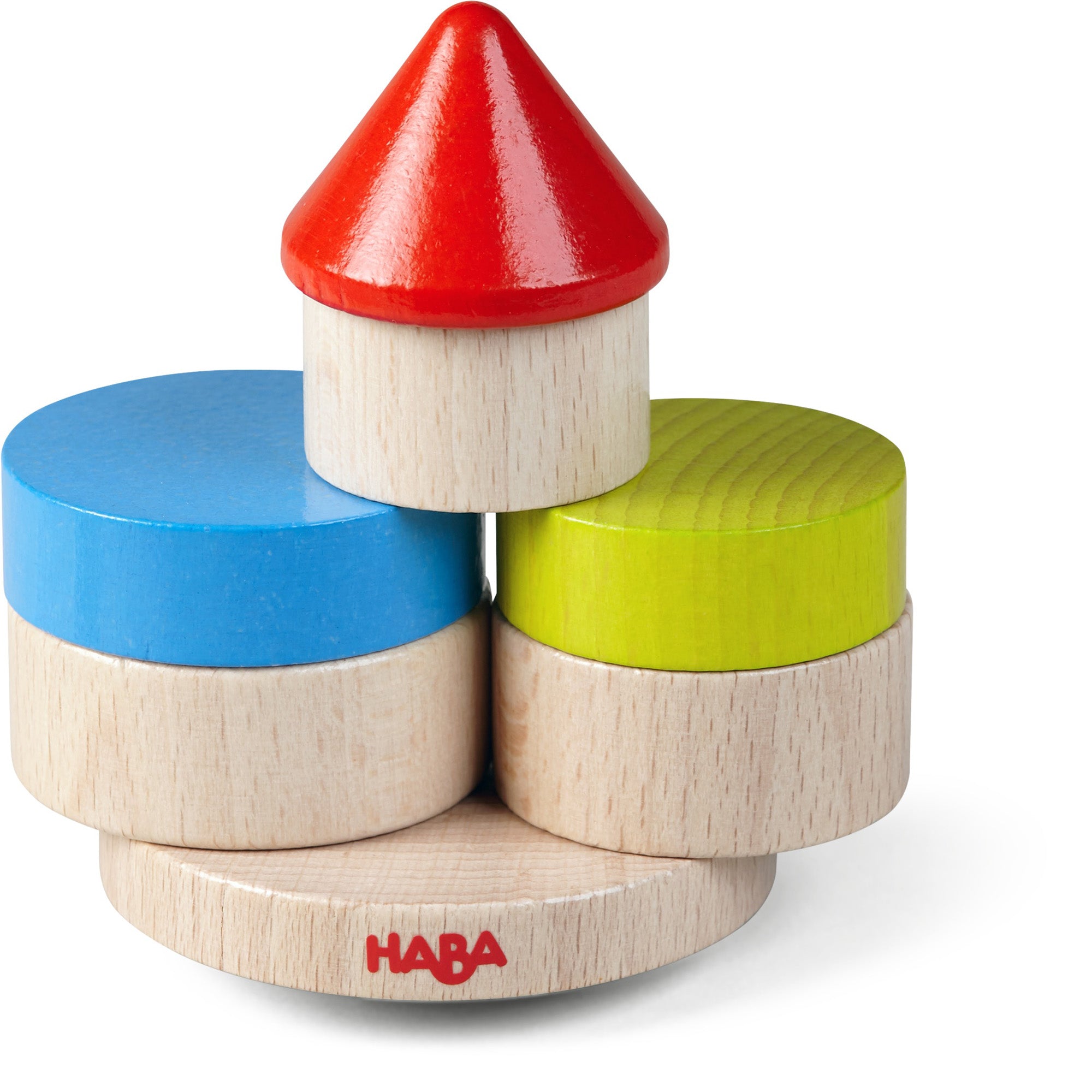 HABA - Wobbly Tower Stacking Game - HABA - littleyoyo.ca