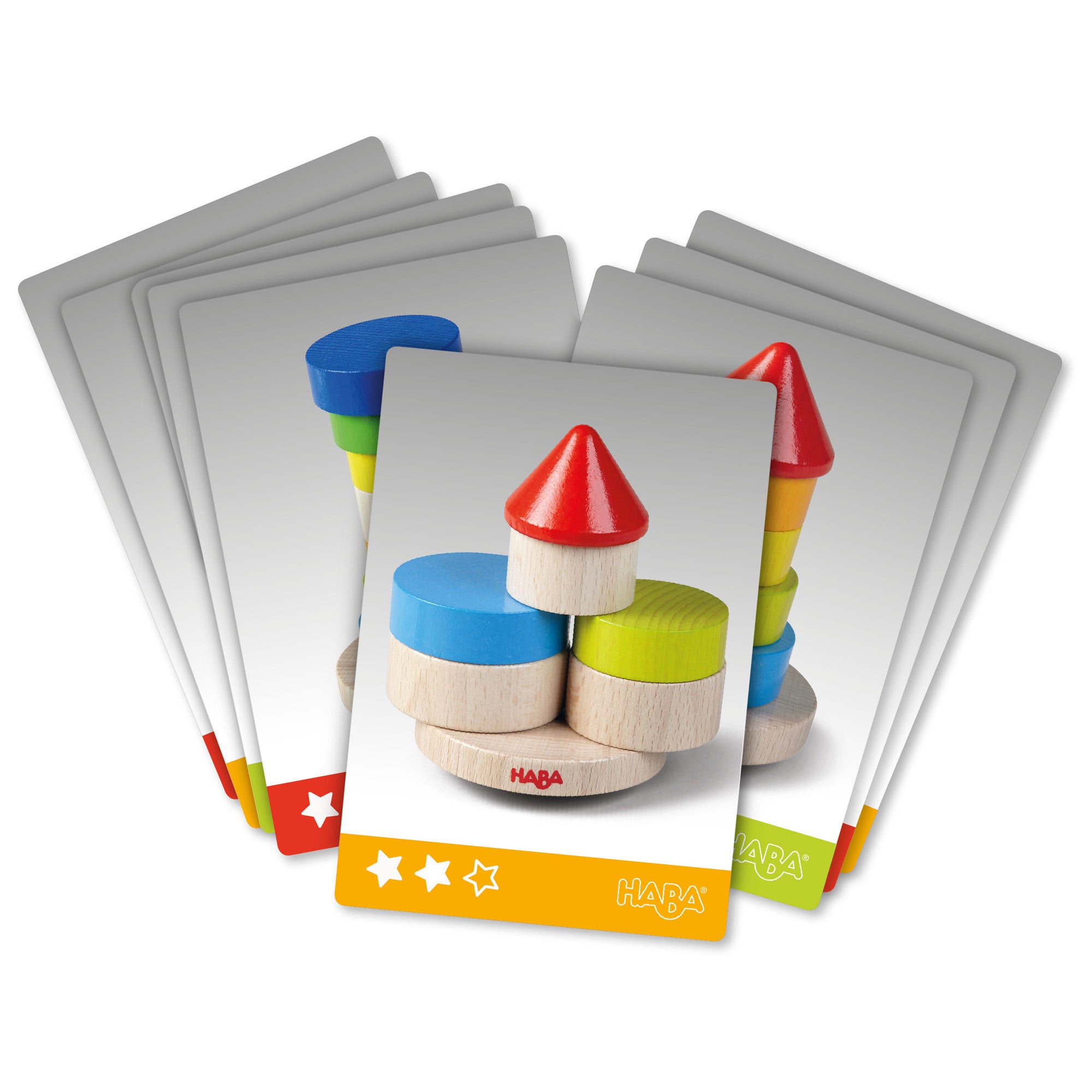 HABA - Wobbly Tower Stacking Game - HABA - littleyoyo.ca