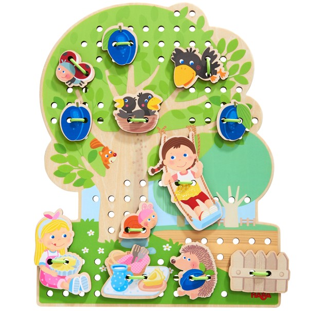 HABA - Threading Game Orchard - HABA - littleyoyo.ca