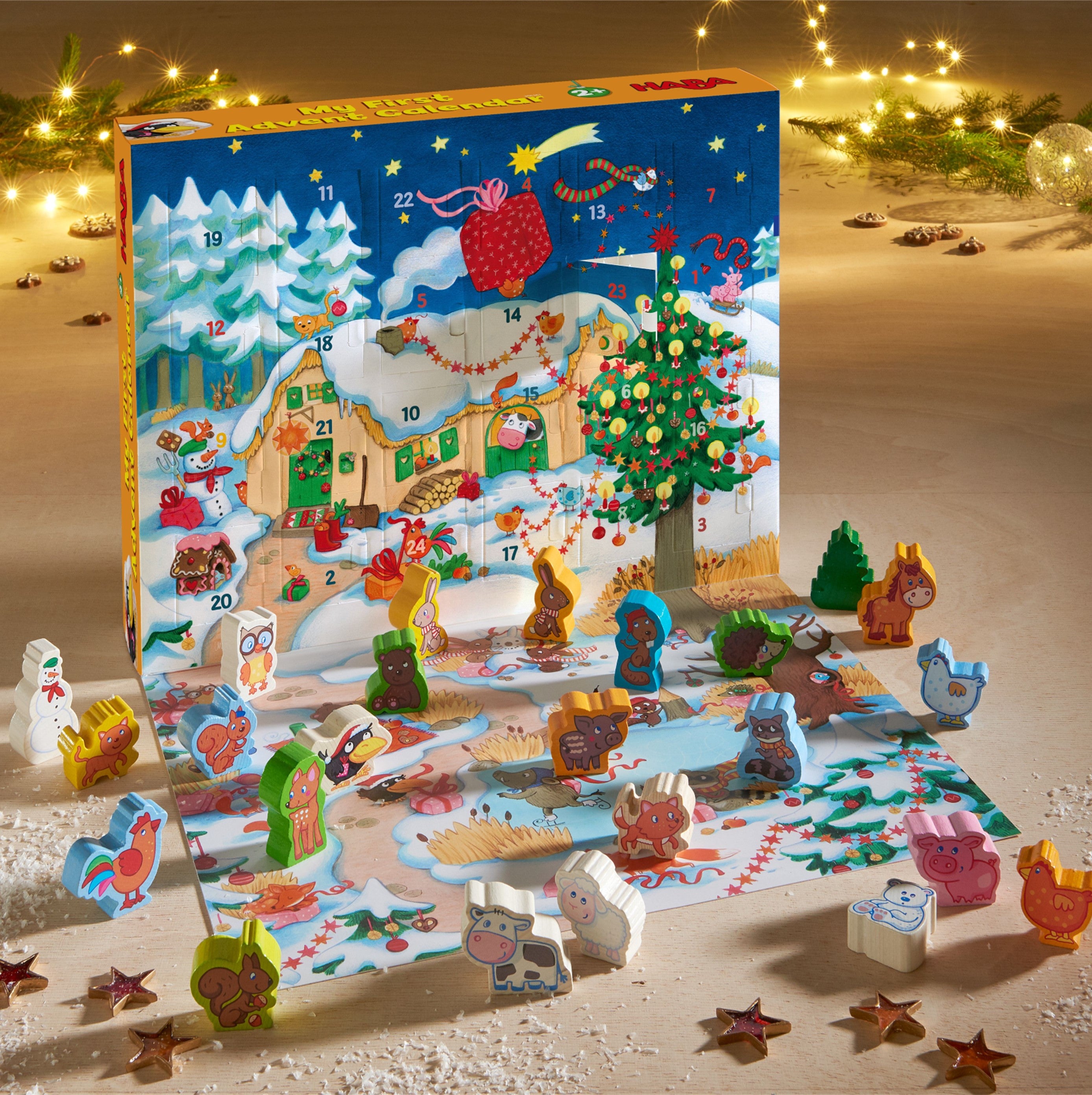 HABA - My Very First Advent Calendar - Farmyard Calendar - HABA - littleyoyo.ca
