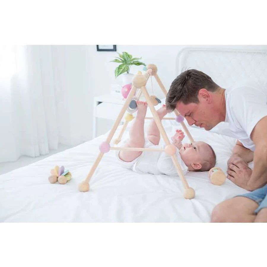 PlanToys - Play Gym - Pastel - PlanToys - littleyoyo.ca