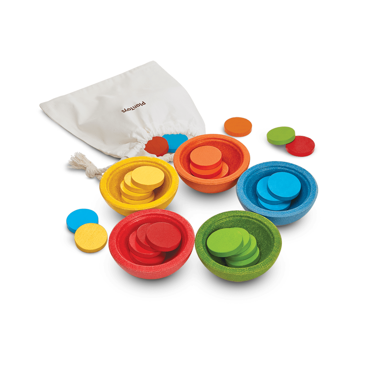 PlanToys - Sort & Count Cups - PlanToys - littleyoyo.ca