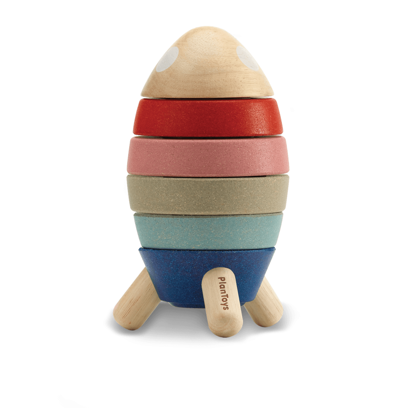 PlanToys - Stacking Rocket - Orchard - PlanToys - littleyoyo.ca