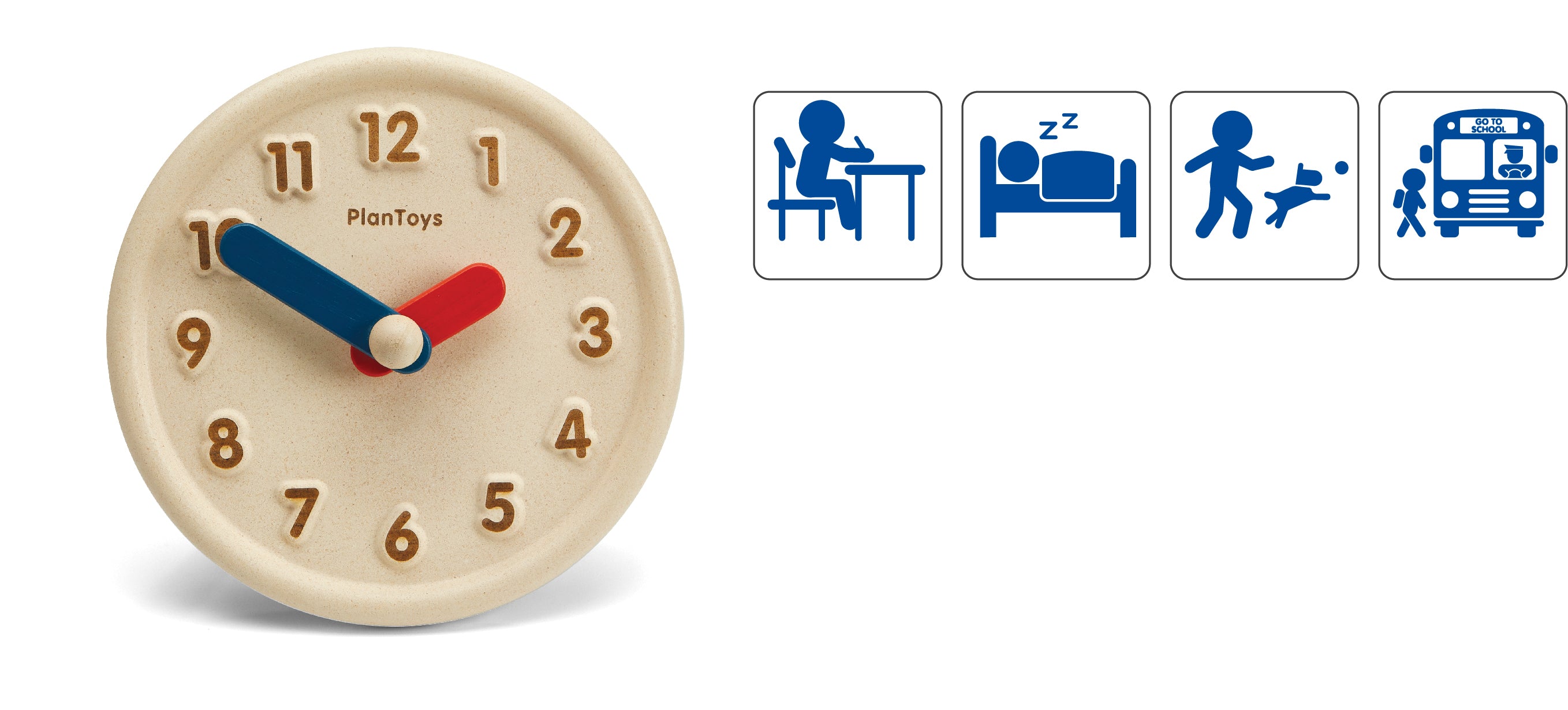 PlanToys - Active Clock - PlanToys - littleyoyo.ca