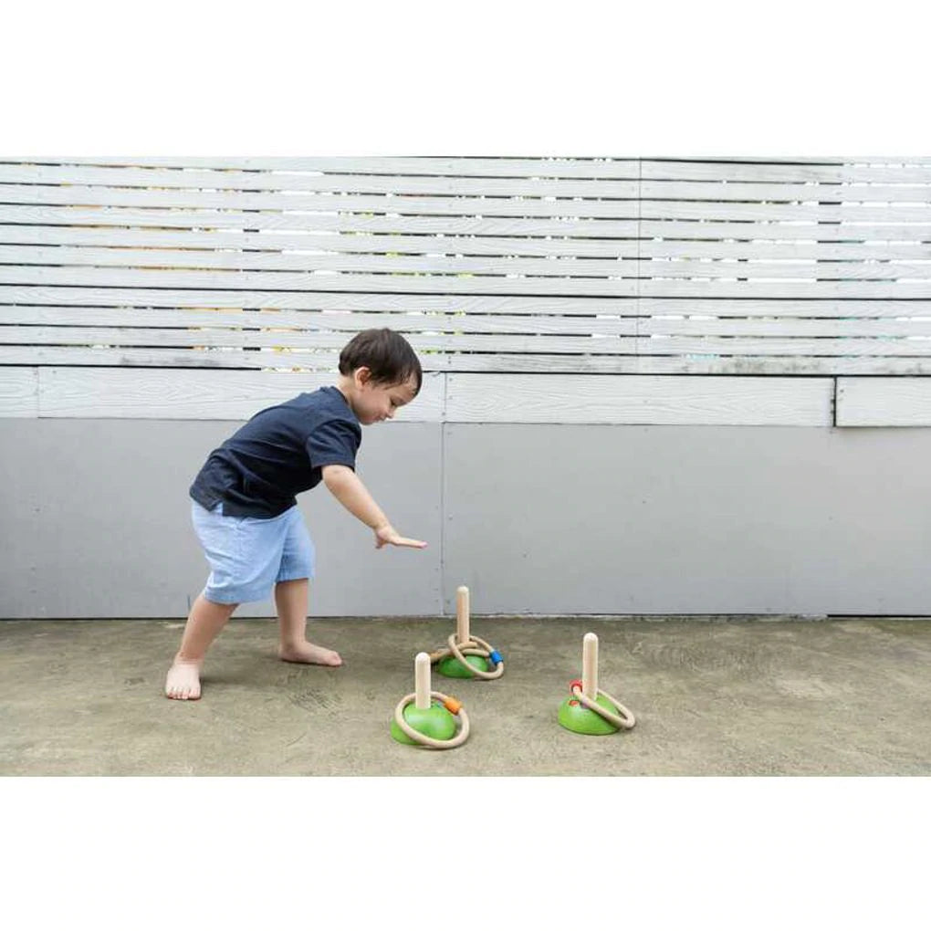 PlanToys - Meadow Ring Toss - PlanToys - littleyoyo.ca