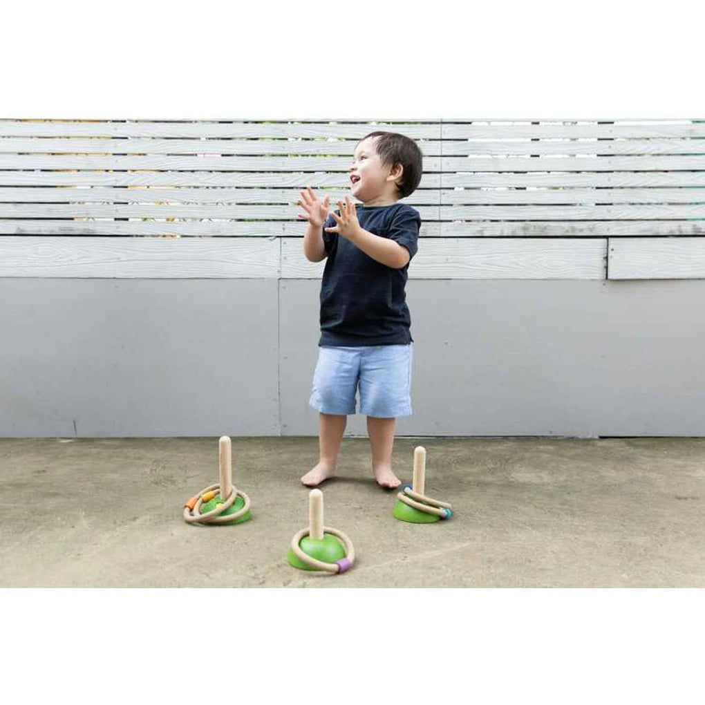 PlanToys - Meadow Ring Toss - PlanToys - littleyoyo.ca