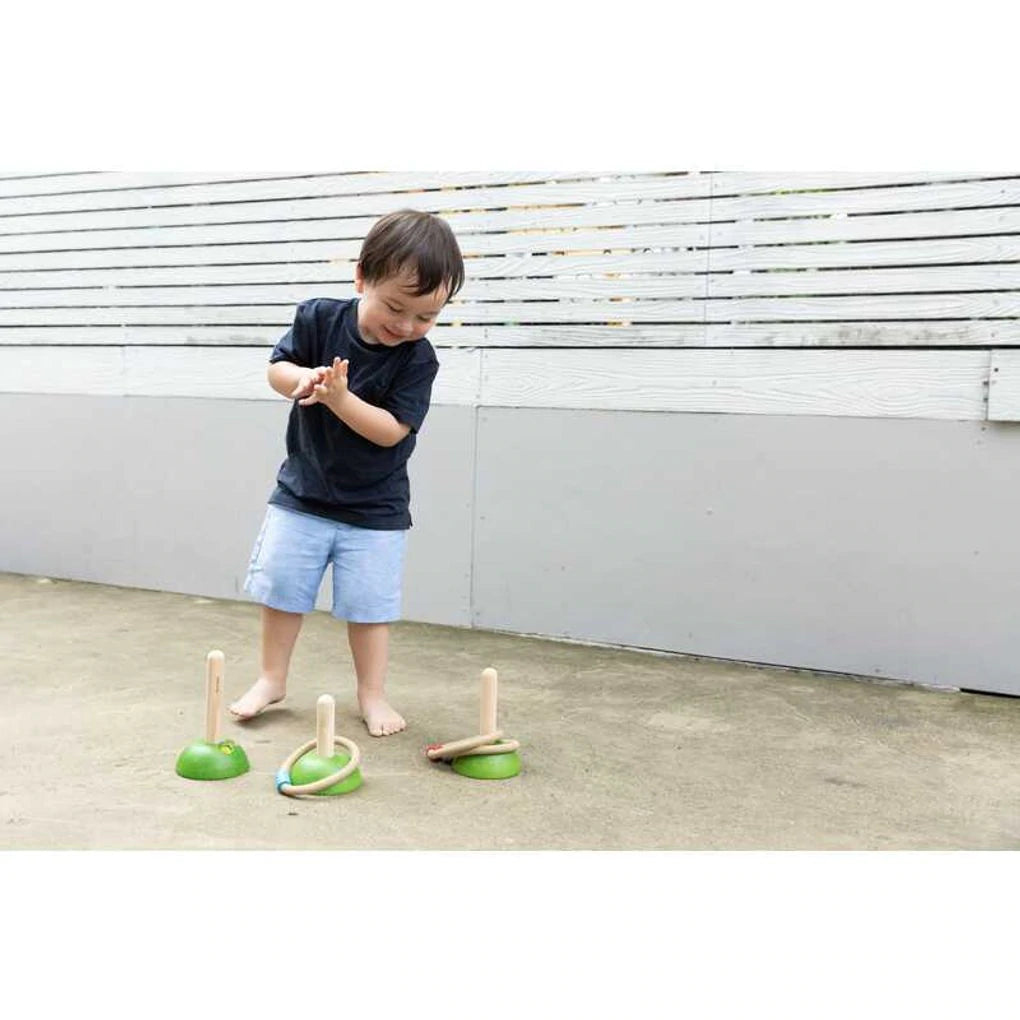 PlanToys - Meadow Ring Toss - PlanToys - littleyoyo.ca