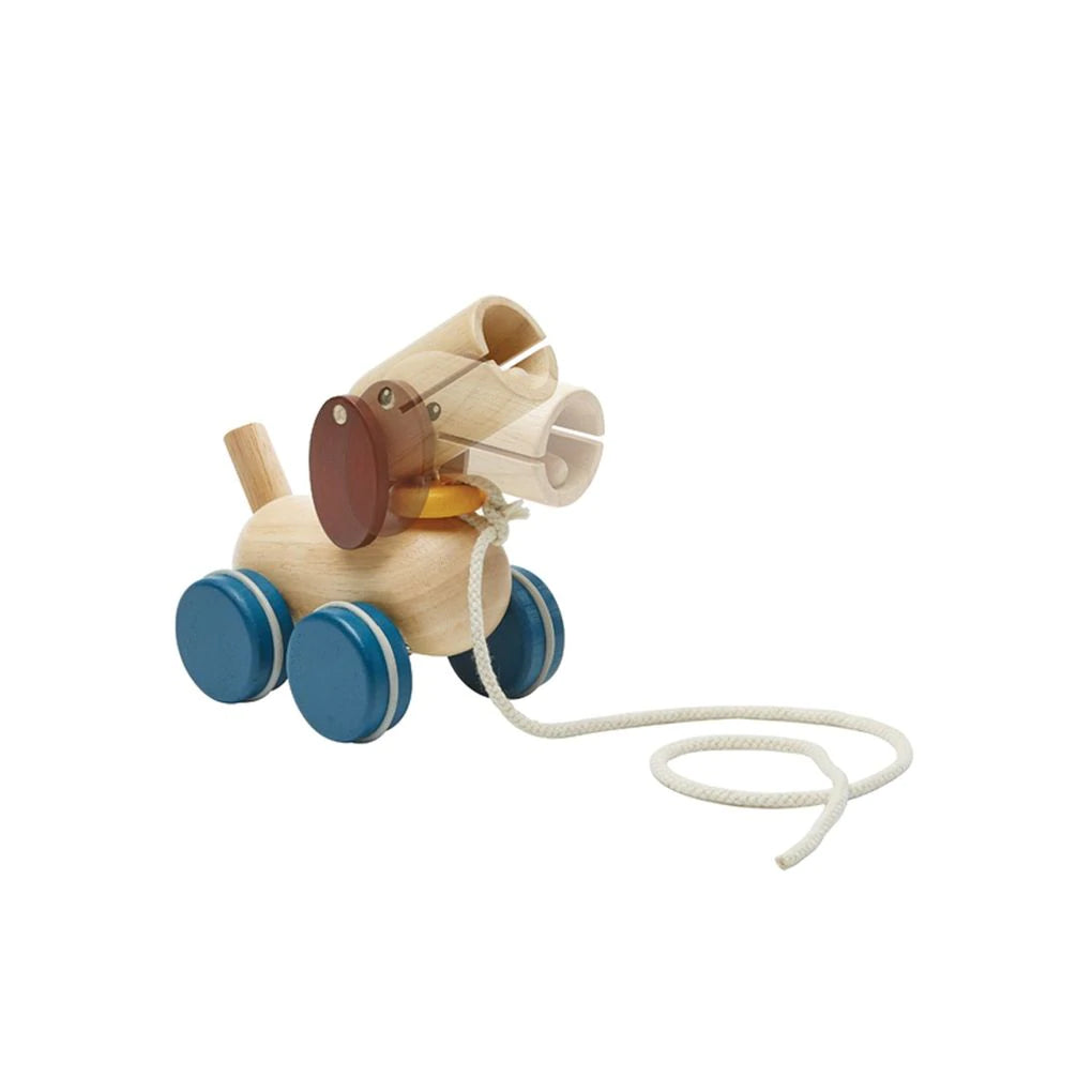 PlanToys - Push & Pull Puppy - PlanToys - littleyoyo.ca